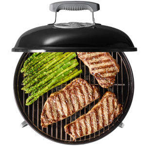 Weber 14" Smokey Joe Premium Top View Food Capacity