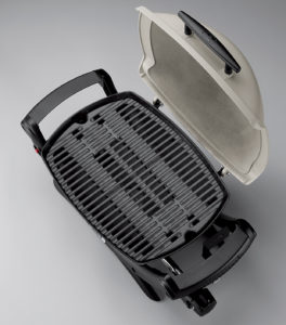 Weber Q 1000 Top View Full Grids