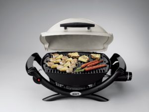 Weber Q 1000 Front View Food Capacity 3