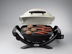 Weber Q 1000 Front View Food Capacity 2