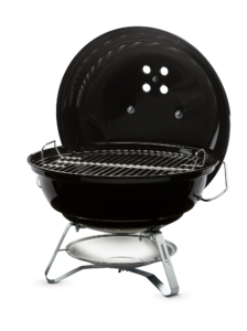 Weber 18" Jumbo Joe Black Side View 1 Open