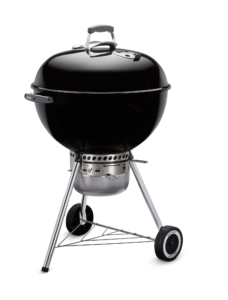 Weber 22 Inch Premium Kettle Black Side View 1 Closed