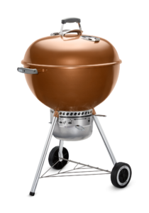 Weber 22 Inch Premium Kettle Copper Side View 1 Closed