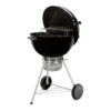 Weber 22 Inch Master-Touch Kettle Black Side View 1 Open