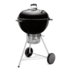 Weber 22 Inch Master-Touch Kettle Black Side View 1 Closed