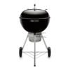 Weber 22 Inch Master-Touch Kettle Black Front View Closed