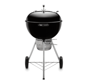 Weber 22 Inch Master-Touch Kettle Black Front View Closed