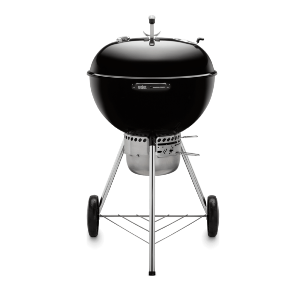 Weber 22 Inch Master-Touch Kettle Black Front View Closed