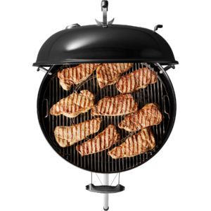 Weber 22 Inch Master-Touch Kettle Food Steaks