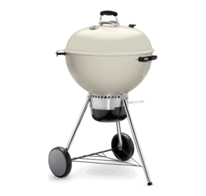 Weber 22 Inch Master-Touch Kettle Ivory Side View 2 Closed