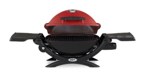 Weber Q 1200 Red Front View Open