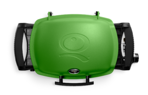 Weber Q 1200 Green Top View Lid Colour