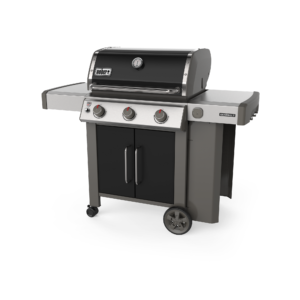 Weber Genesis II E-315 Black LP Side View 1 Closed