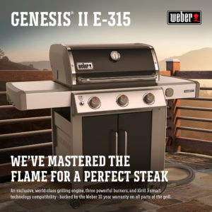 Weber Genesis II E-315 Black Feature Card