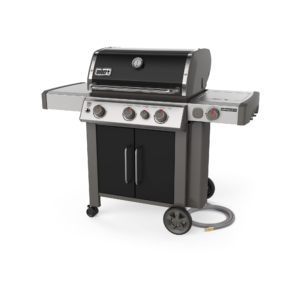 Weber Genesis II E-335 Black NG Side View 1 Closed