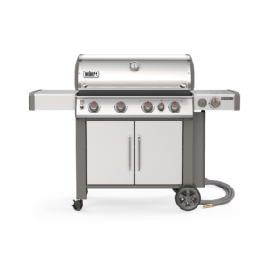 Weber Genesis II S-435 Stainless Steel NG Front View Closed