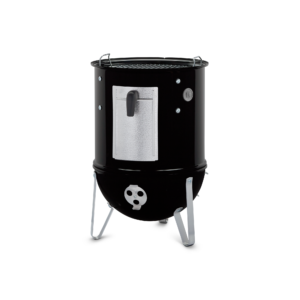 Weber 14 Inch Smokey Mountain Cooker Smoker Side View 1 No Lid