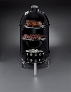 Weber 14 Inch Smokey Mountain Cooker Smoker Food 1