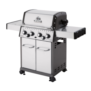 Broil King Baron S490 PRO IR Side View 1 Closed