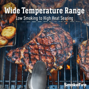 Weber SmokeFire Low to High Heat