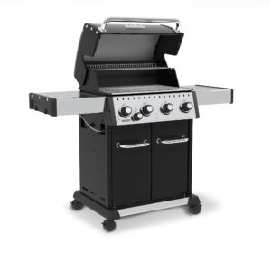 Broil King Baron 440 PRO Gas Grill Side View 2 Open