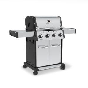 Broil King Baron S420 PRO Gas Grill Side View 2 Closed