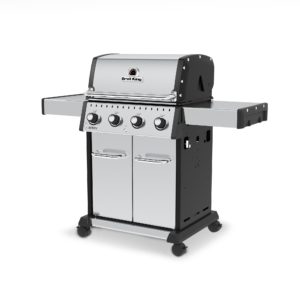 Broil King Baron S420 PRO Gas Grill Side View 1 Closed