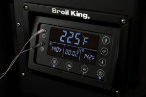 Broil King Crown Pellet Control Panel Smoke
