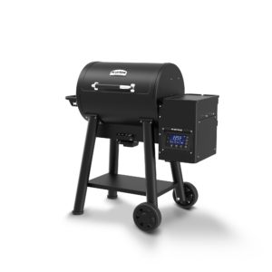 Broil King Crown Pellet 400 Side View 1 Closed