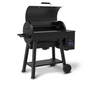 Broil King Crown Pellet 500 Side View 2 Open