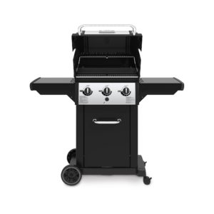 Broil King Monarch 320 Gas Grill Front View Open