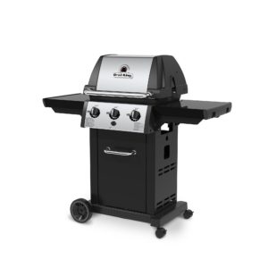 Broil King Monarch 320 Gas Grill Side View 1 Closed