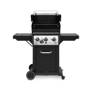 Broil King Monarch 340 Gas Grill Front View Open