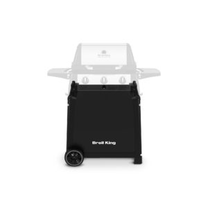 Broil King Porta Chef 320 Cart Front View with Transparent BBQ