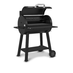 Broil King Smoke Grill 500 Side View 2 Open