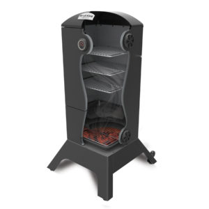 Broil King Smoke Vertical Charcoal Smoker Cut Away