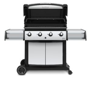 Broil King Sovereign XLS 20 Gas Grill Front View Open