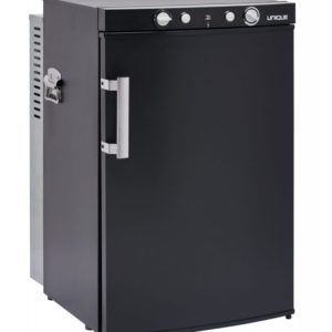 Unique 3 Cubic Foot 3-Way Fridge Black UGP3SMB