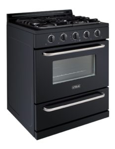 Unique 30 Inch Classic Gas Range White UGP30GOF1W