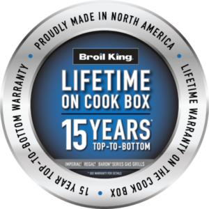 Broil King 15 Year Top To Bottom Warranty