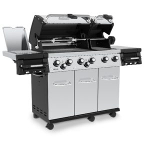 Broil King Regal S690 PRO IR Side View 2 Open