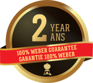 Weber 2 Year 100% Weber Guarantee Warranty