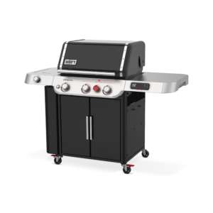 Weber Genesis Smart Grill EX-335 LP Black Side View 1