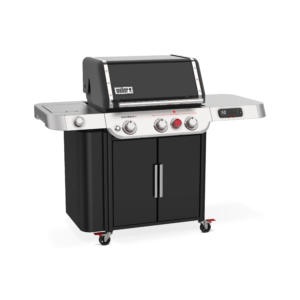 Weber Genesis Smart Grill EX-335 LP Black Side View 2