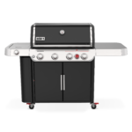 Weber Genesis E-435 LP Black Front View