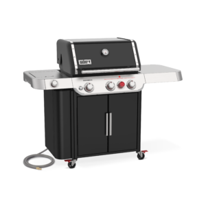 Weber Genesis E-335 NG Black Side View 2