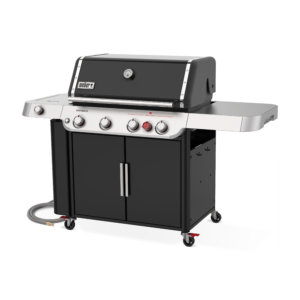 Weber Genesis E-435 NG Black Side View 1