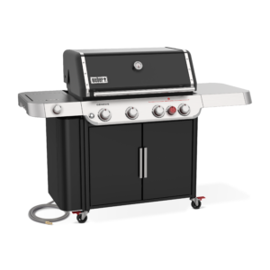 Weber Genesis E-435 NG Black Side View 2